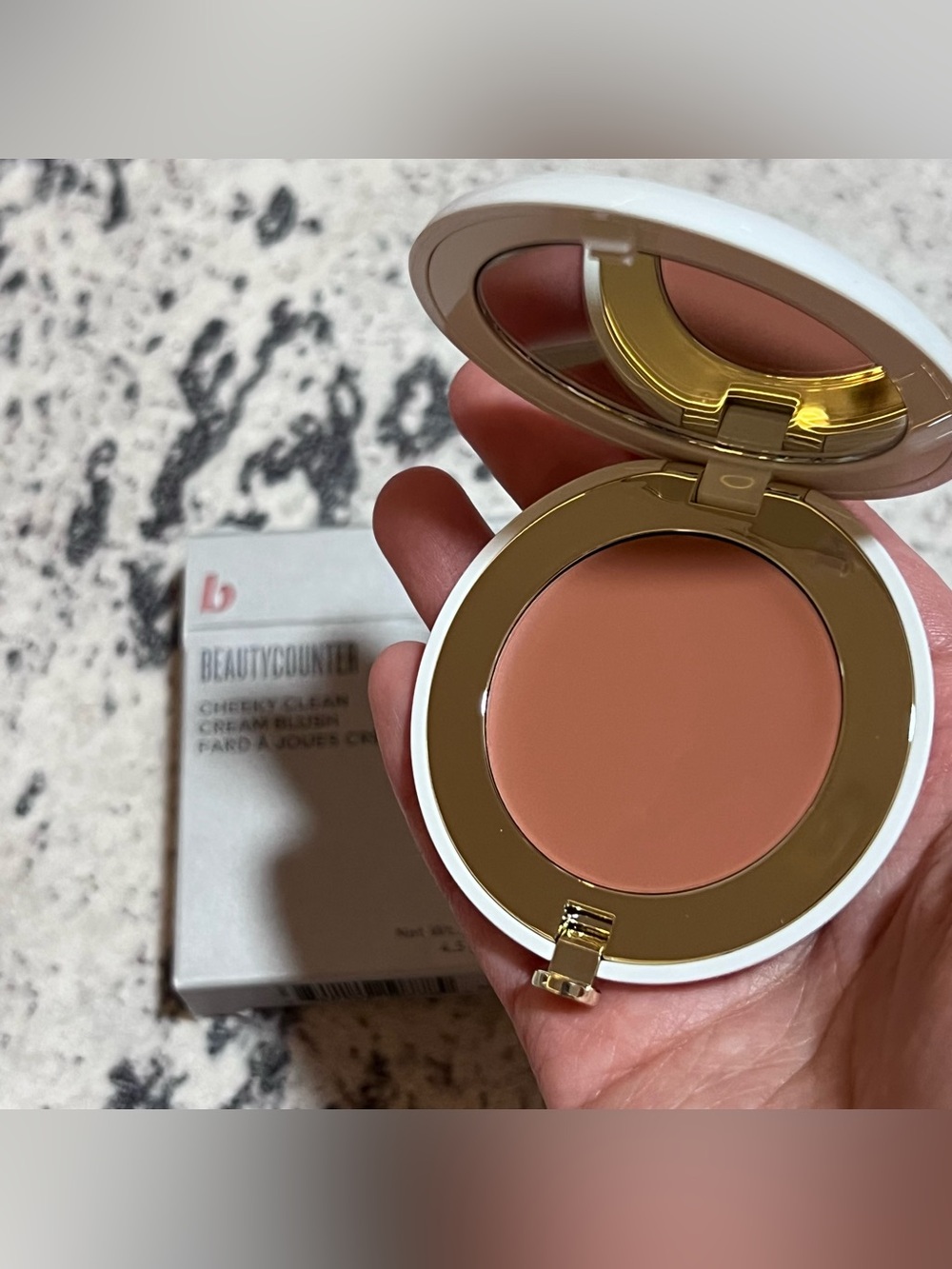 Beautycounter Cheeky Clean Cream Blush Chai Discontinued Aug sale